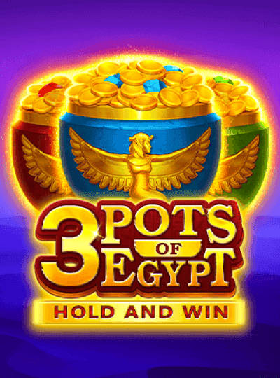 Discover the riches of ancient Egypt in the 3 Pots of Egypt slot. Three colorful pots overflowing with gold coins promise a thrilling Hold and Win adventure.