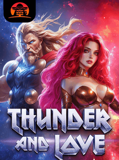 Witness the epic power of gods in the Thunder and Love slot. A mighty thunder god and a beautiful goddess unite their strengths for a cosmic adventure full of rewards.