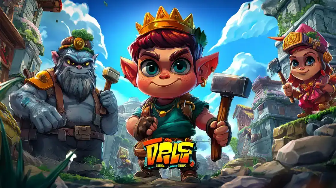 Embark on an epic quest with the Dwarf slot game at TK666. A brave young dwarf king and his strong companions stand ready to explore and uncover hidden treasures.