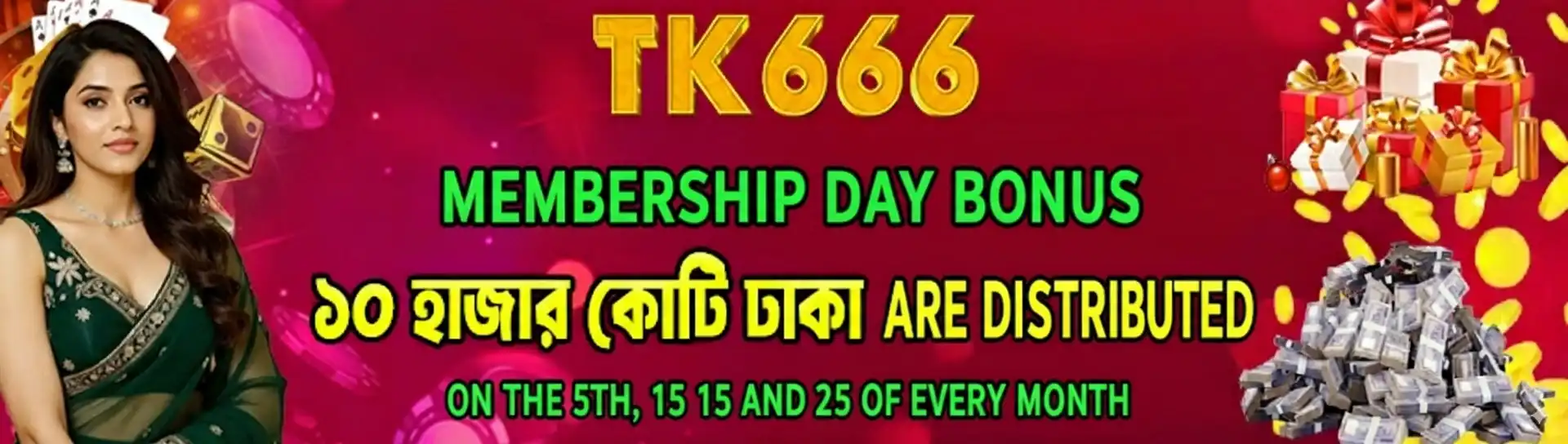 TK666 Membership Day Bonus